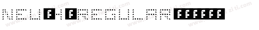 NEU-H4 Regular字体转换